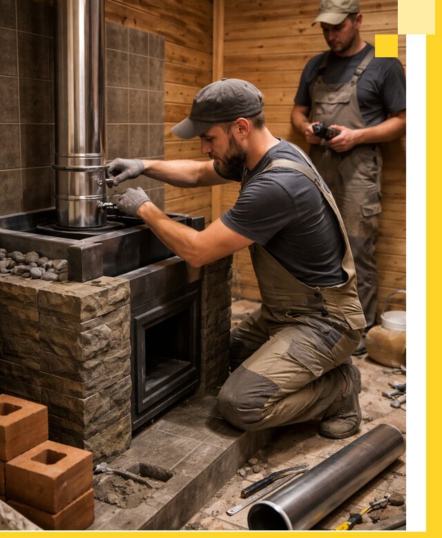 Изготовление и установка банных печей под ключ в Нурлате