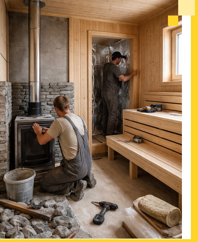 Строительство и изготовление бань под ключ в Нурлате