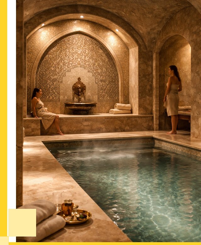 Хамам с бассейном под ключ в Нурлате от 886295 р. | ЭриданНрт