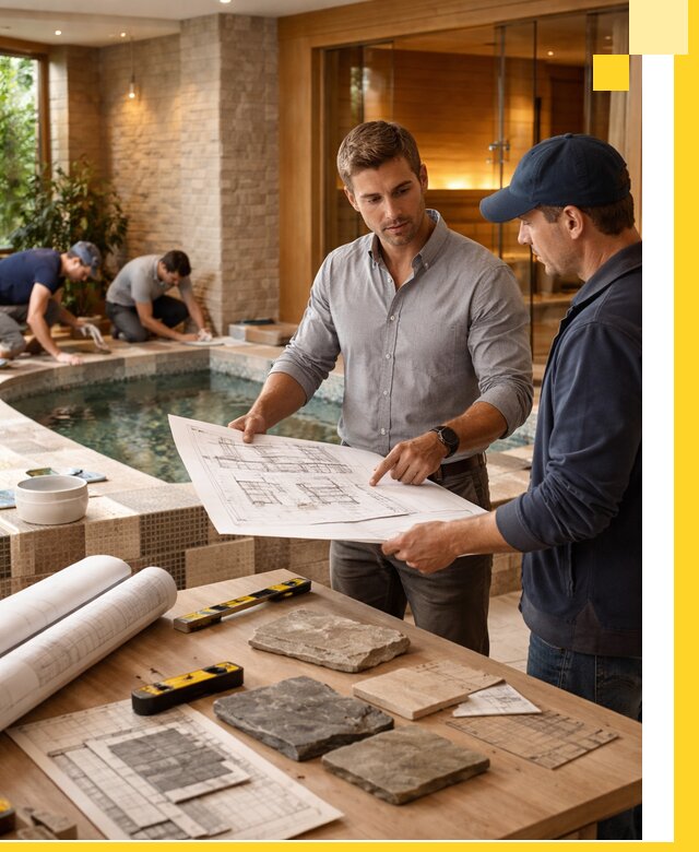 Проектирование SPA зон под ключ в Нурлате с инженерией